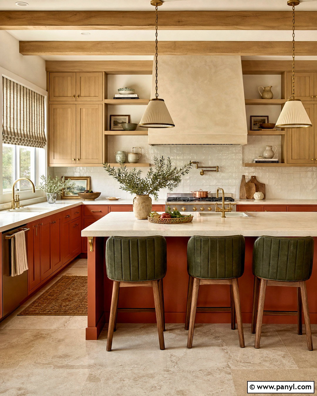 Terracotta Kitchen - 20 vibrant kitchen ideas
