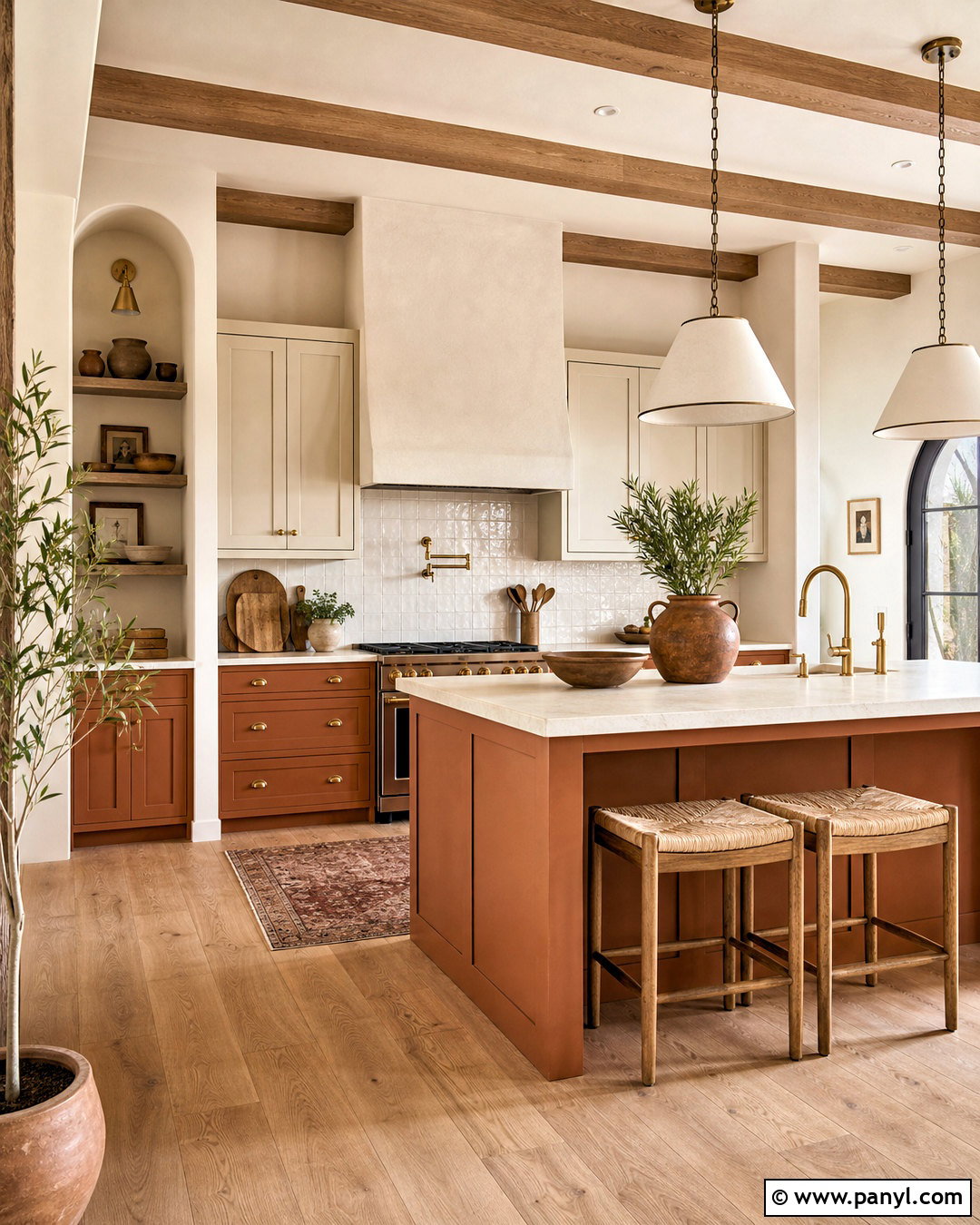 Terracotta Kitchen - 20 warm kitchen colors