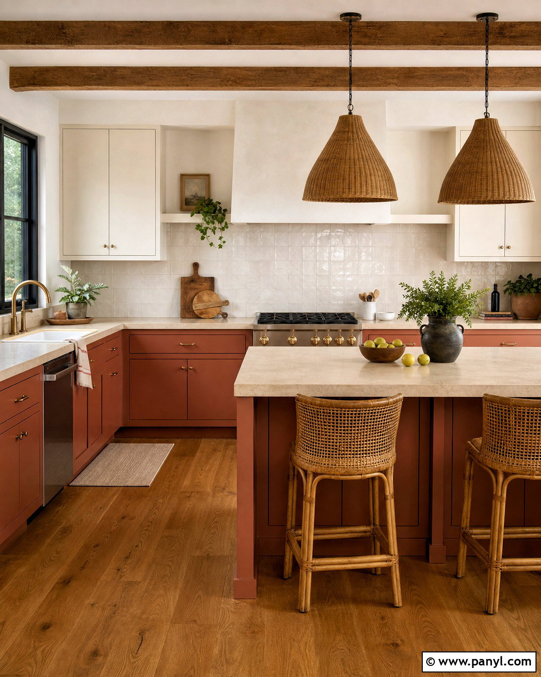 Terracotta Kitchen Color Scheme - 20 kitchen room colour ideas