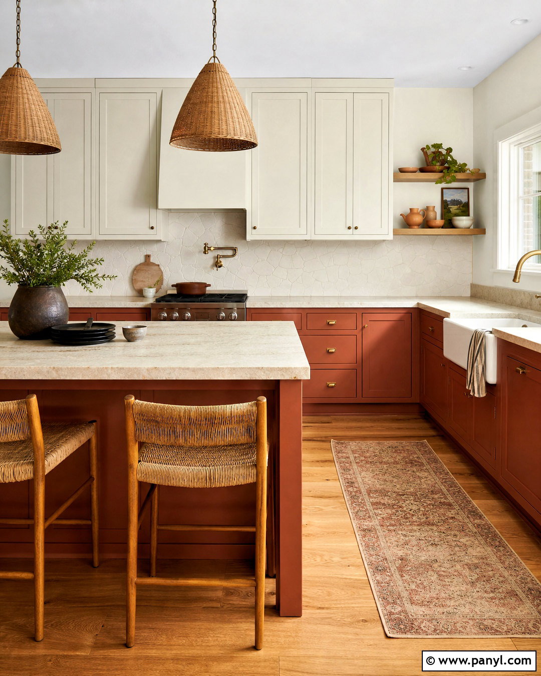 Terracotta Kitchen Color Scheme - 20 kitchen colors schemes paint ideas