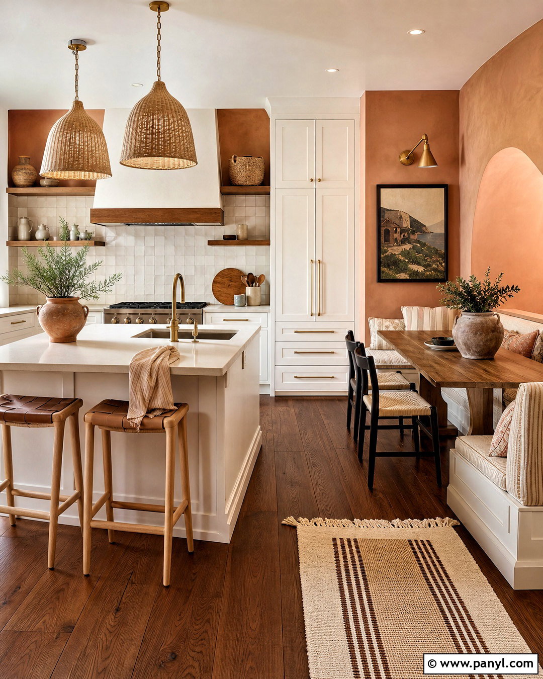 Terracotta Kitchen Paint - 20 kitchen paint colors with white cabinets