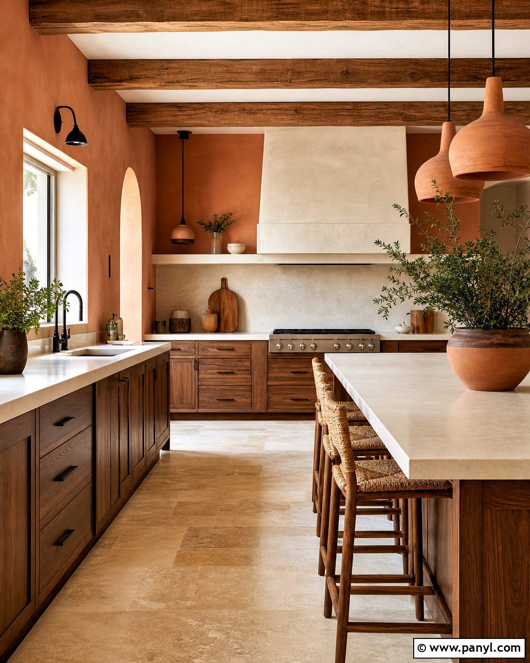 Terracotta Kitchen Paint Color - 20 kitchen paint colors