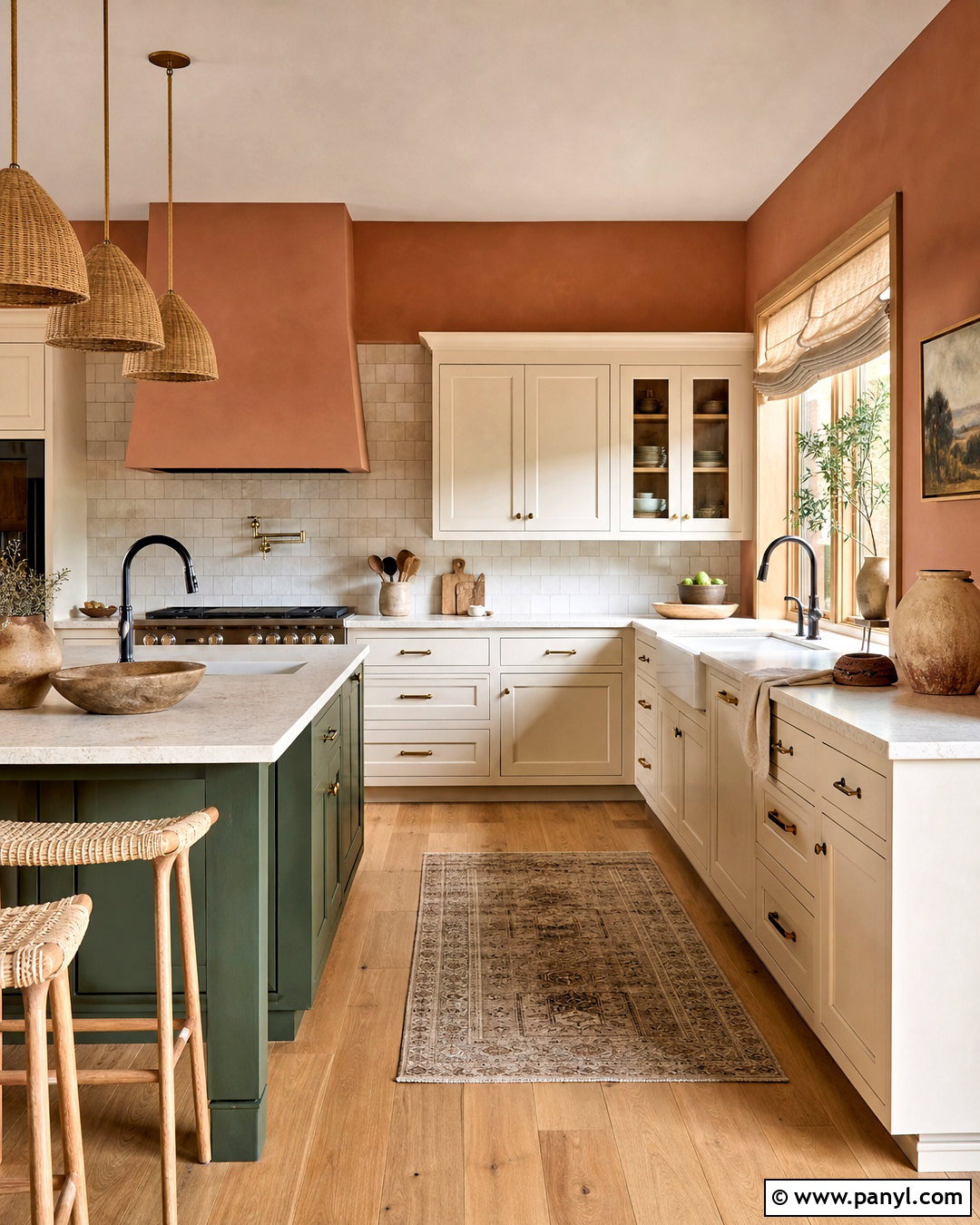 Terracotta Kitchen Walls - 20 kitchen wall paint colors