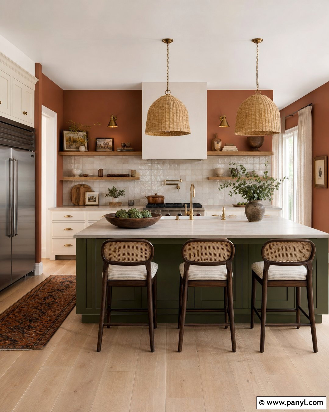 Terracotta Kitchen Walls - 35 Paint Colors For Kitchen Walls
