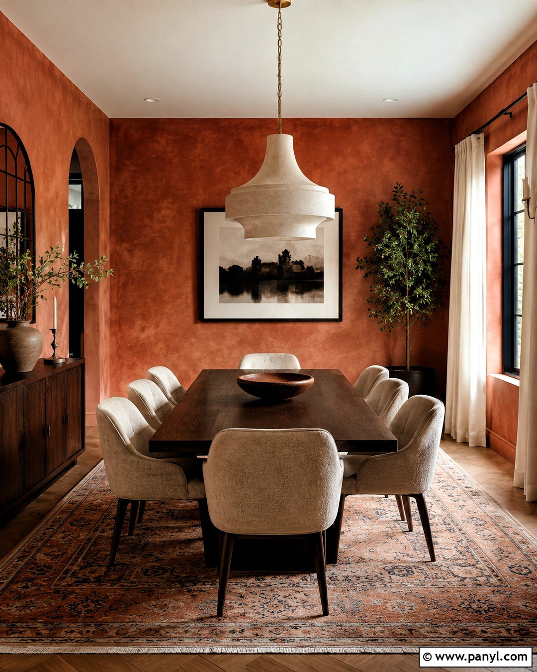 Terracotta Limewash Wall Texture - 35 wall color texture ideas