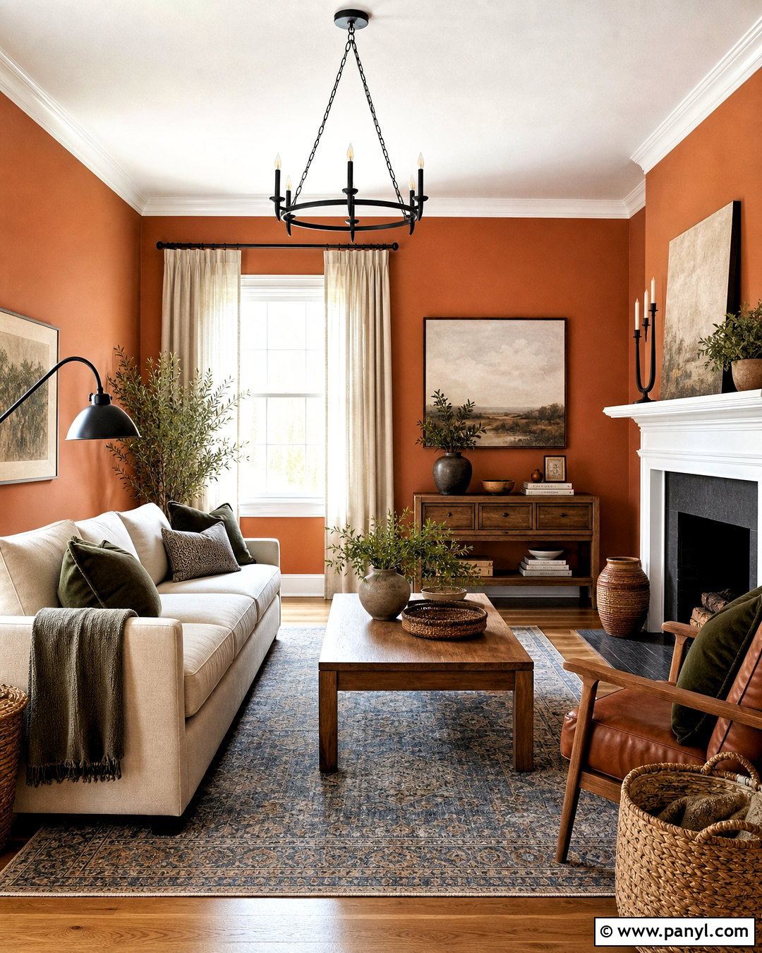 Terracotta Living Room Paint - 20 home painting ideas living room ideas
