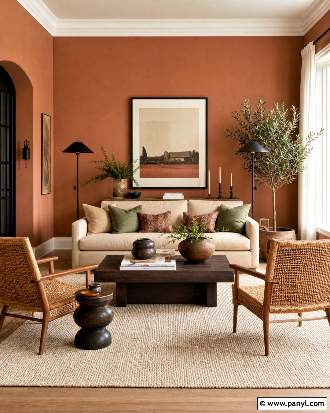 Terracotta Living Room Paint - 20 house painting ideas interior ideas