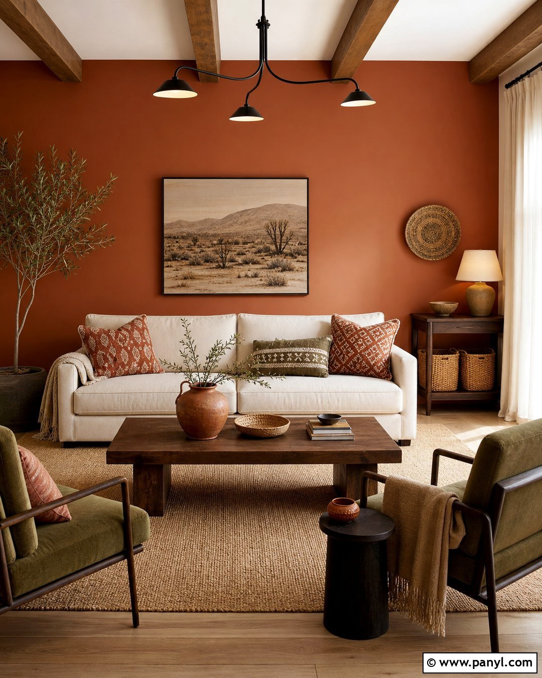 Terracotta Living Room Wall Color - 30 Interior Wall Colors Living Room Ideas