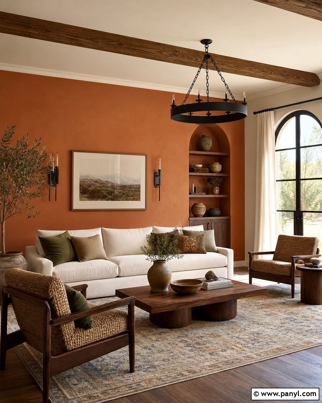 Terracotta Living Room Wall Paint - 20 Best Wall Paint Colors For Living Room Ideas