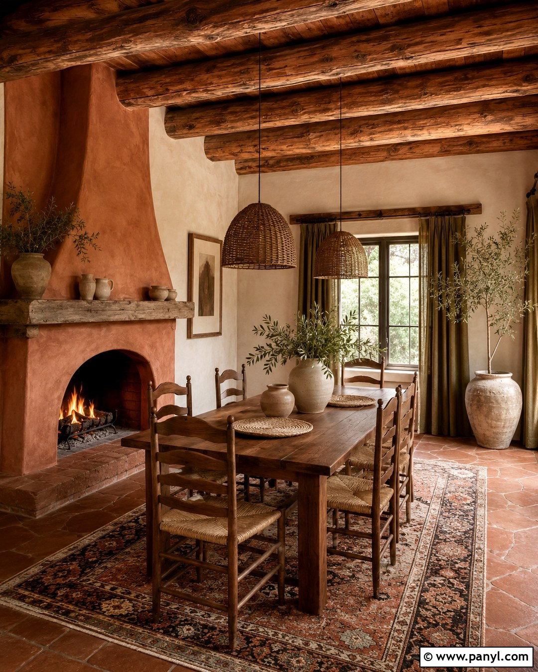 Terracotta Log Cabin Interior - 20 Log Cabin Interior Colors