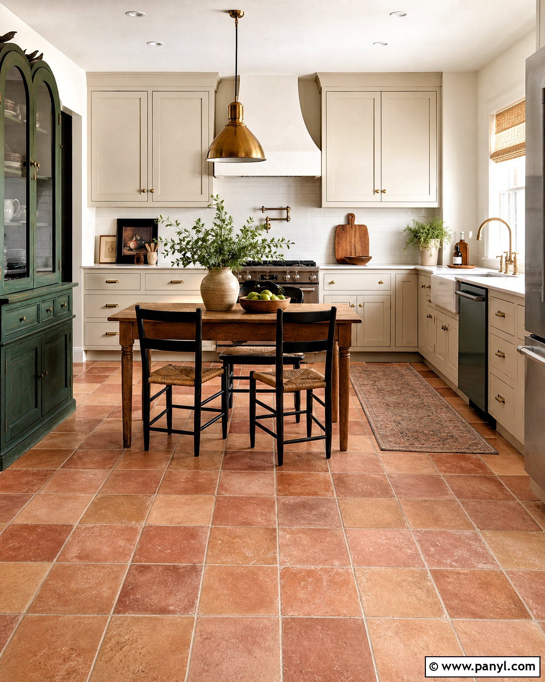 Terracotta Look Porcelain Floor Tile - 20 latest floor tiles for home ideas