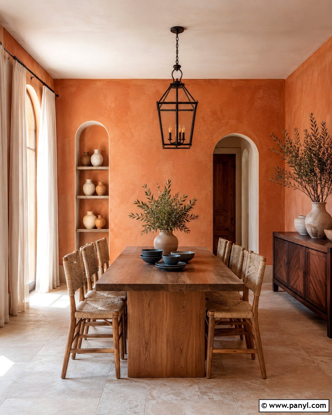 Terracotta Mediterranean Wall Color - 20 Mediterranean Wall Colors