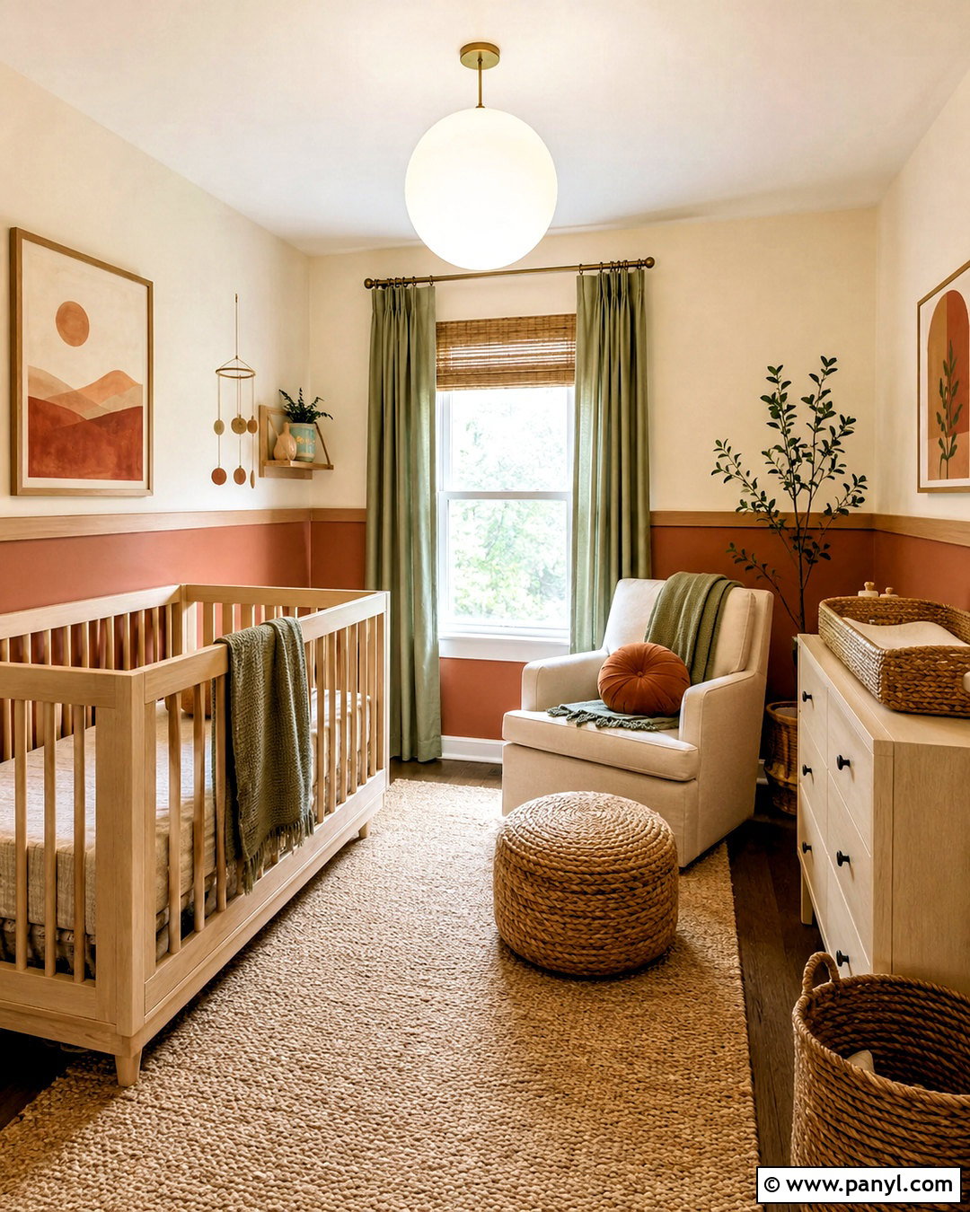 Terracotta Nursery - 20 nursery room colors