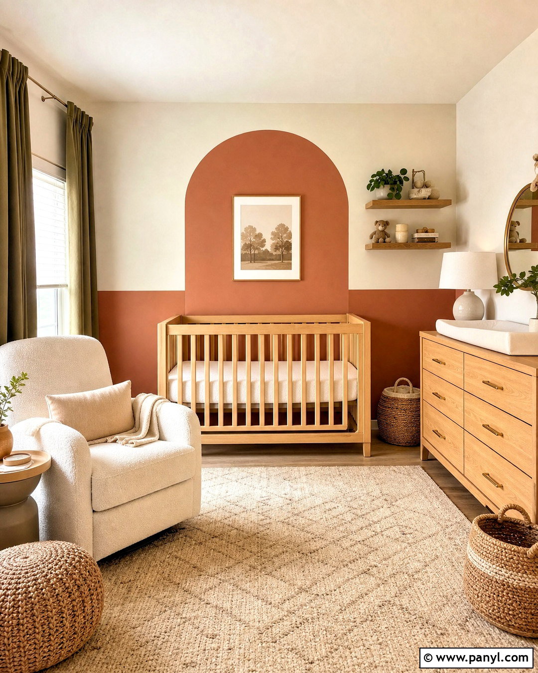 Terracotta Nursery - 20 unisex nursery ideas