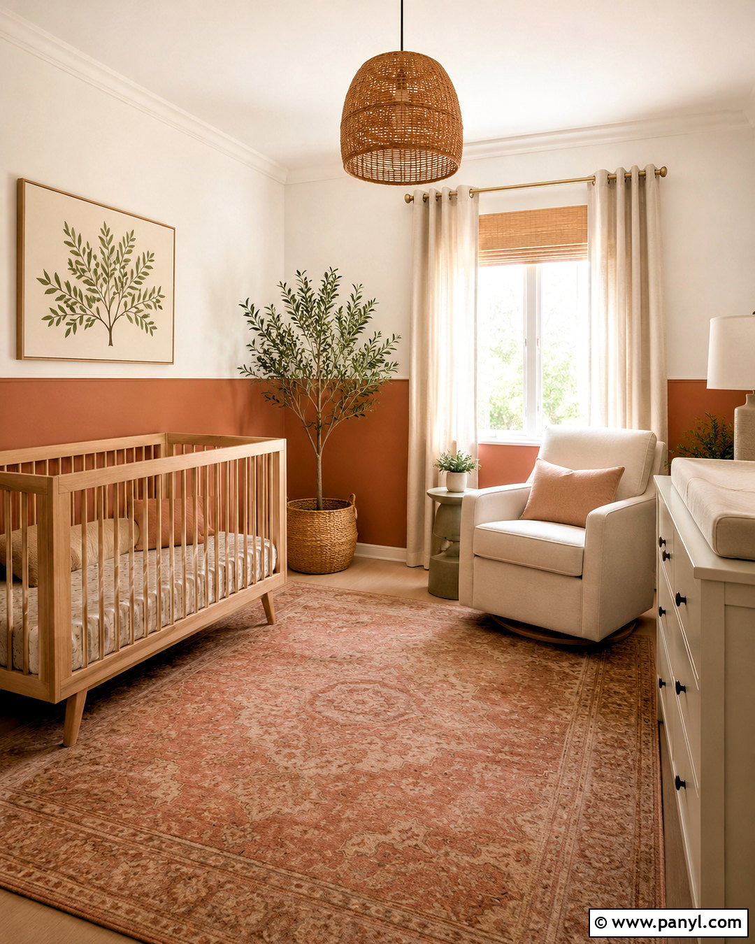 Terracotta Nursery Palette - 20 nursery color palette ideas
