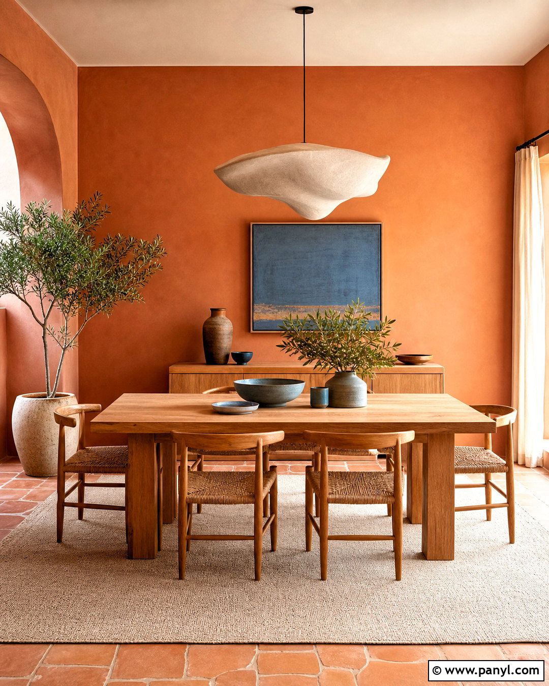 Terracotta Paint Color - 20 earthy paint colors