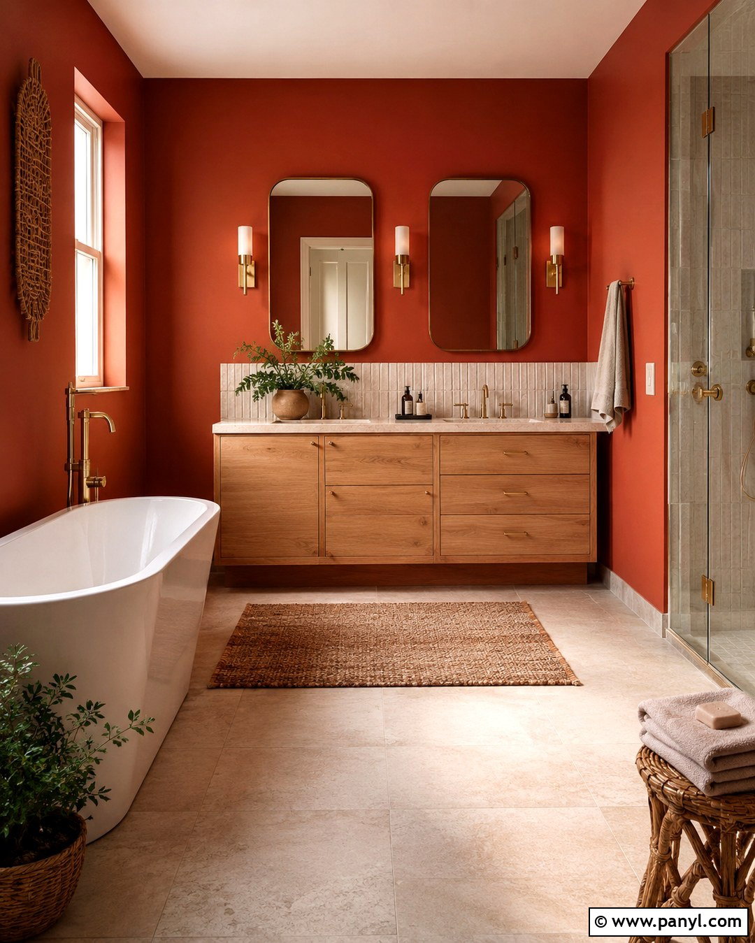 20 Red Wall Bathroom Ideas for a Bold, Stylish Bathroom Refresh