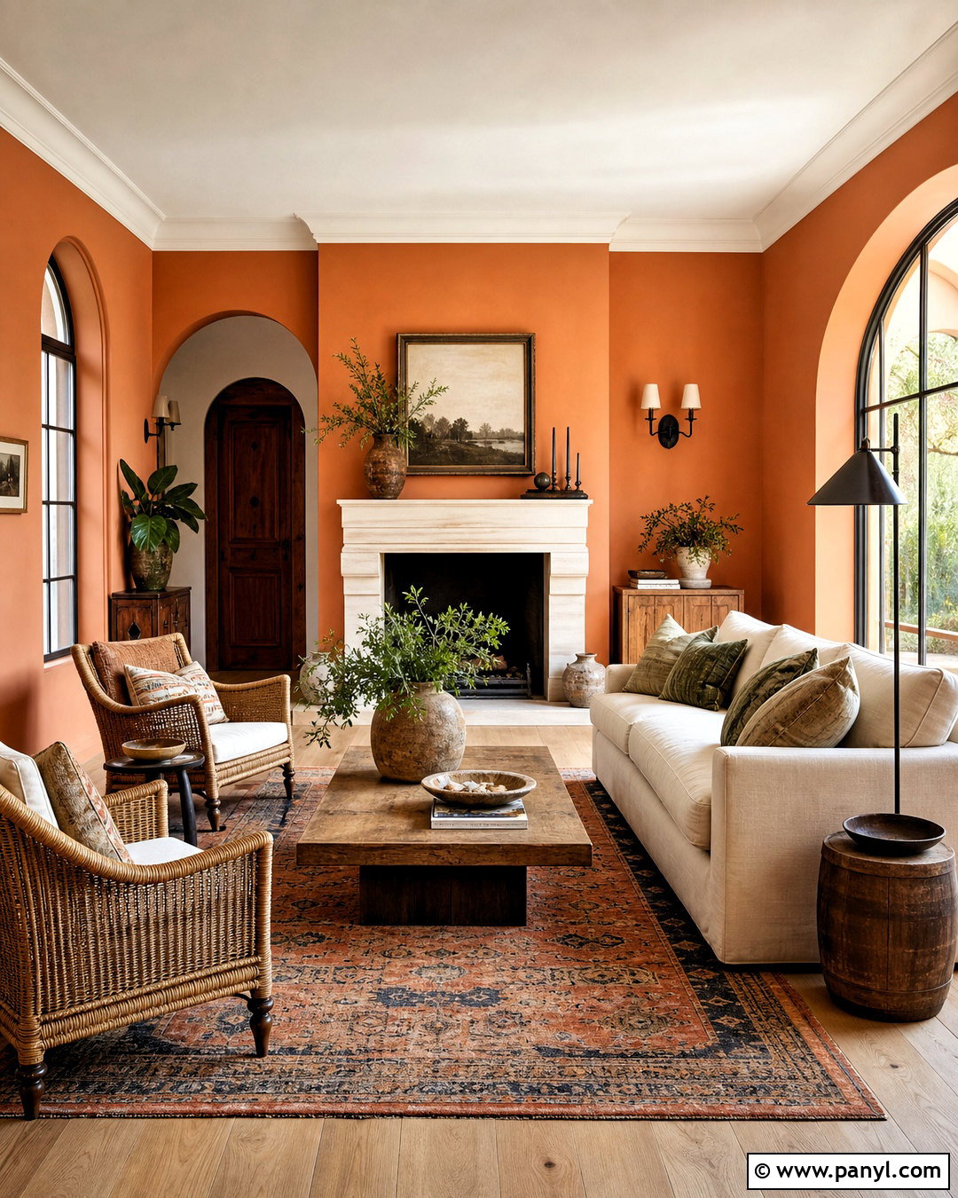 Terracotta Room - 20 colors to paint your room ideas