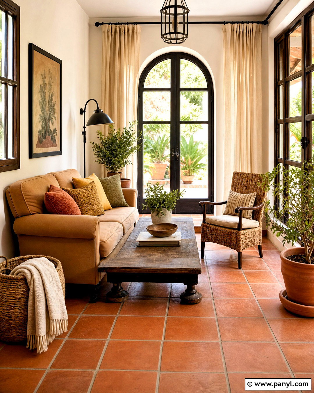 Terracotta Small Sunroom - 20 small sunroom decorating ideas