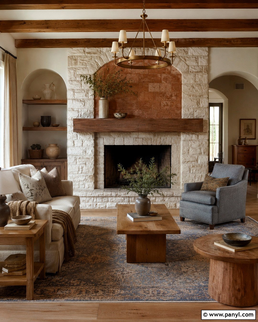 Terracotta Stone Fireplace Accent Wall - 20 Stone Fireplace Accent Wall Paint Colors