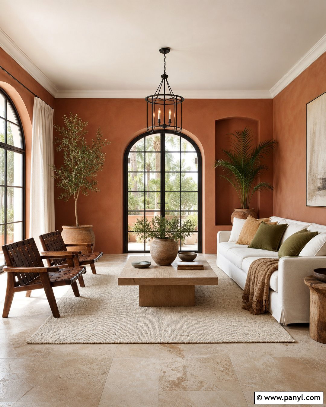 Terracotta Sunroom Walls - 30 sunroom wall colors