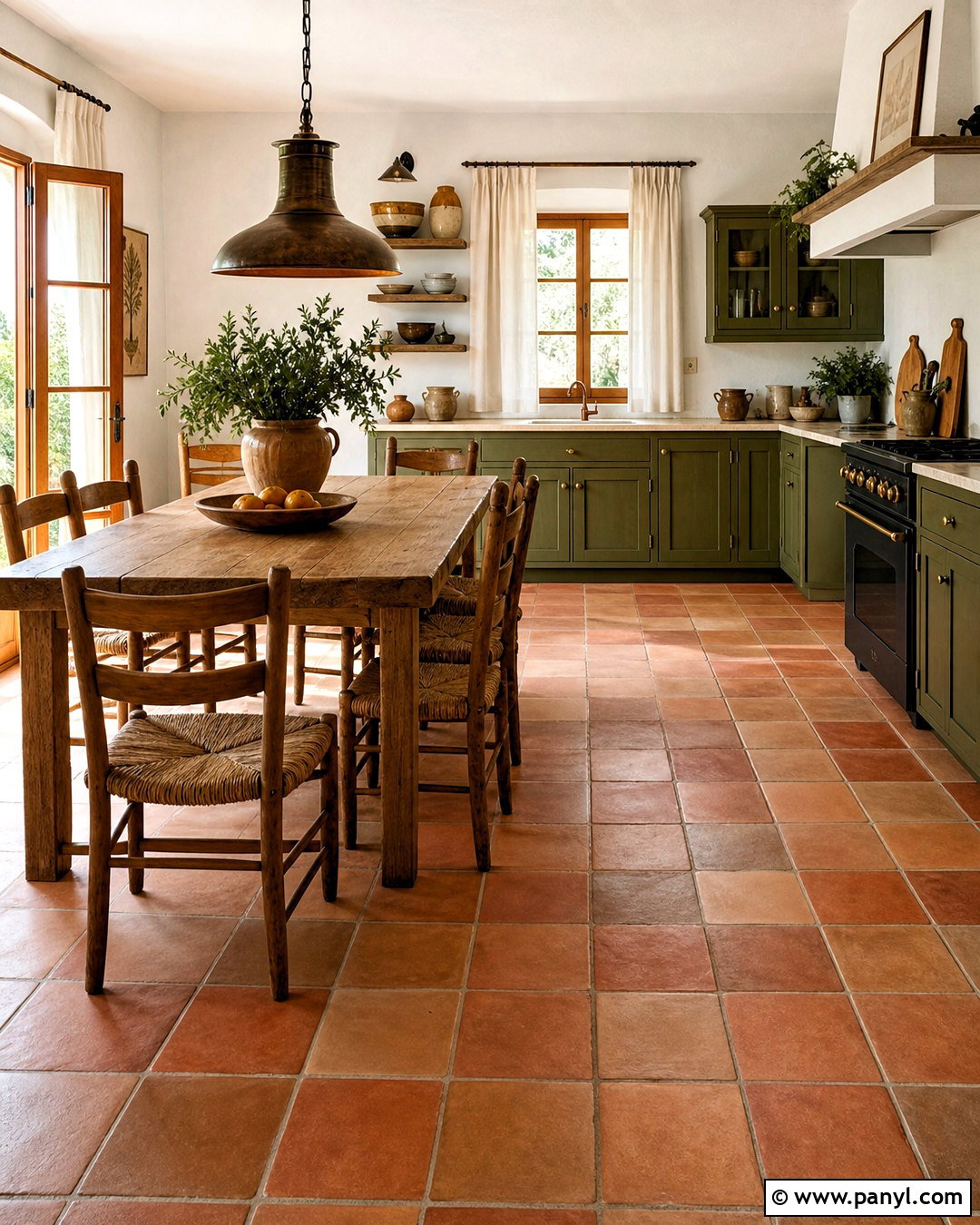 Terracotta Tile Flooring - 20 flooring ideas