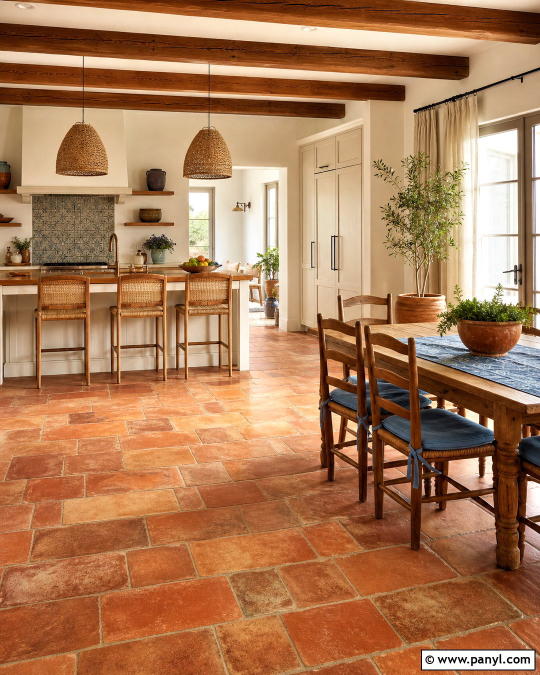 Terracotta Tile Floors - 20 home tiles ideas floors