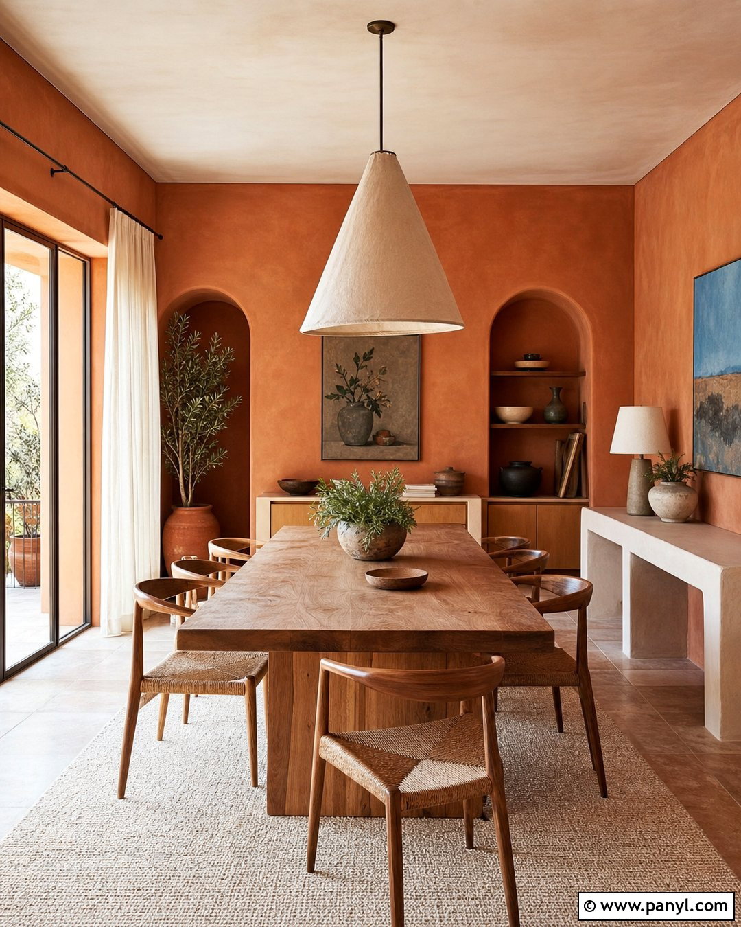 Terracotta Wall Color - 35 Cozy Wall Colors