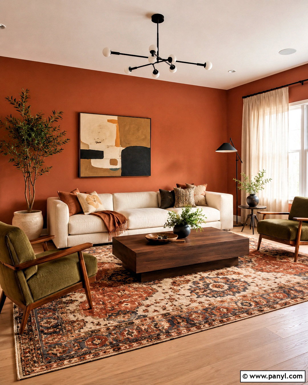 Terracotta Wall Color - 35 warm wall colors