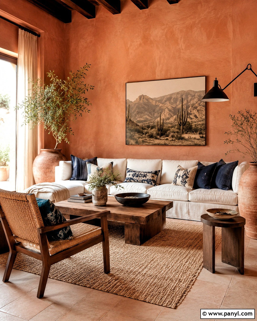 Terracotta Wall Color - 40 Aesthetic Wall Colour Ideas