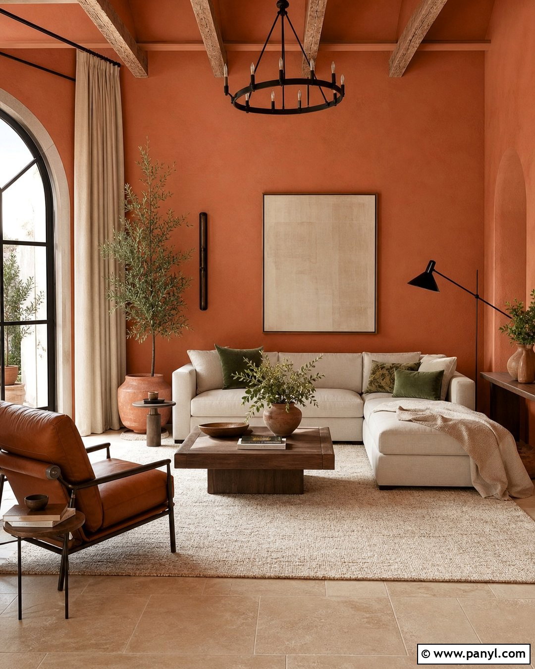 Terracotta Wall Color - 50 wall color ideas