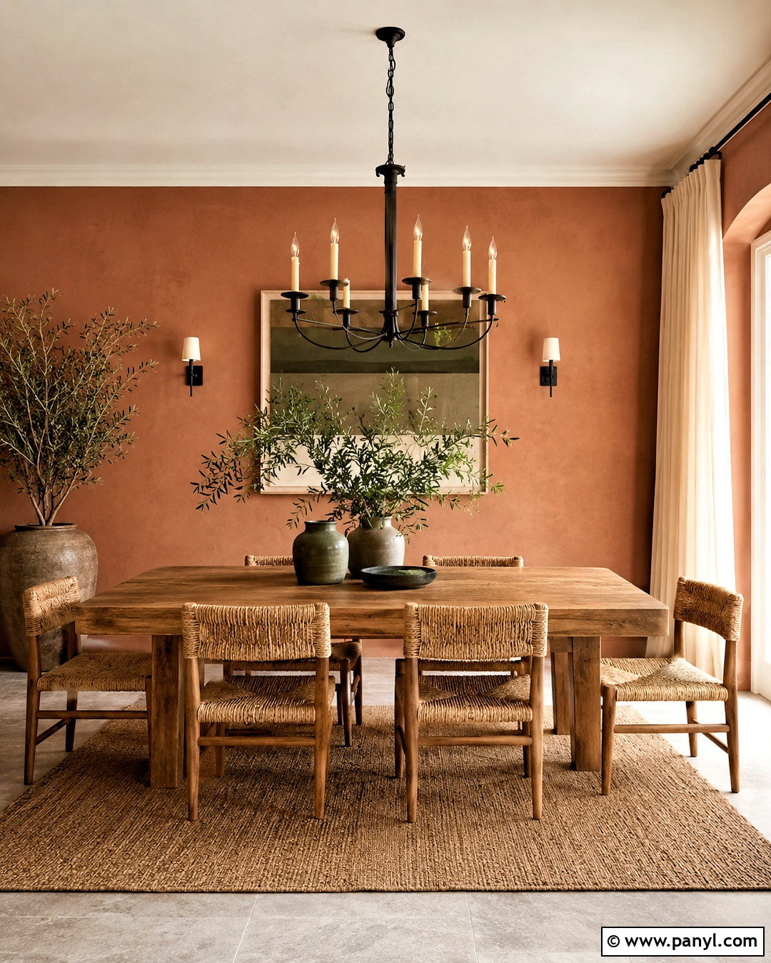 Terracotta Wall Color - 20 Warm Earthy Wall Color Ideas