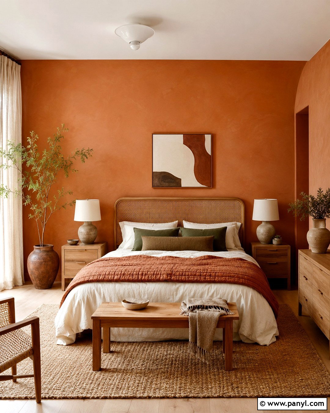 Terracotta Wall Color - 20 70S Wall Colors
