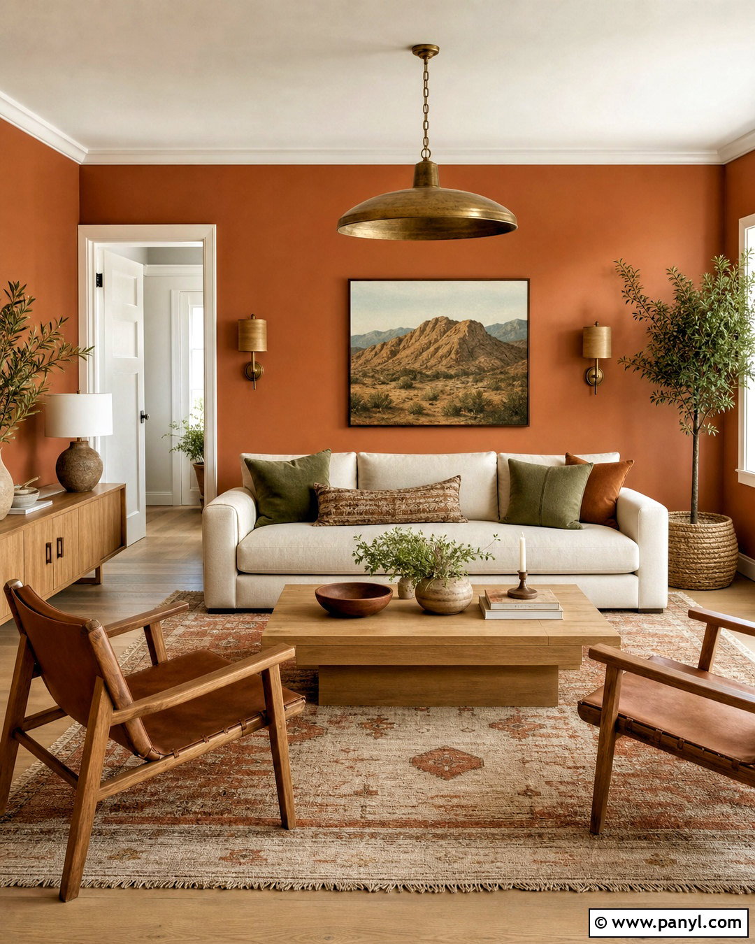 Terracotta Wall Paint - 20 wall paint colour ideas