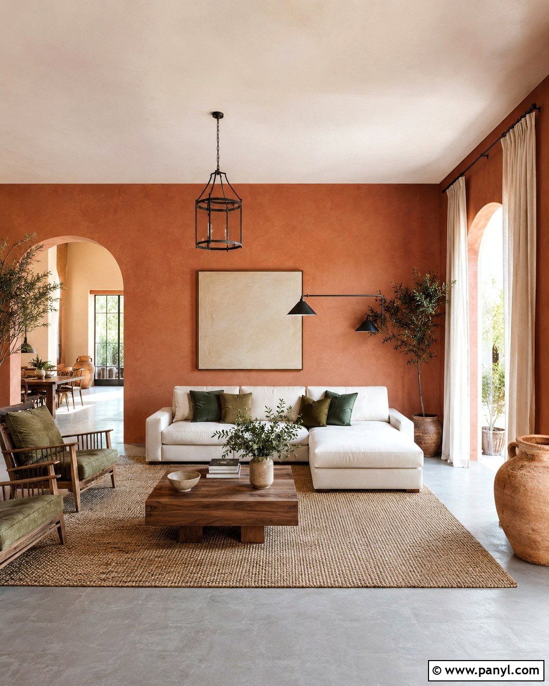 Terracotta Wall Paint With Grey Floors - 20 Best Wall Paint For Grey Floors