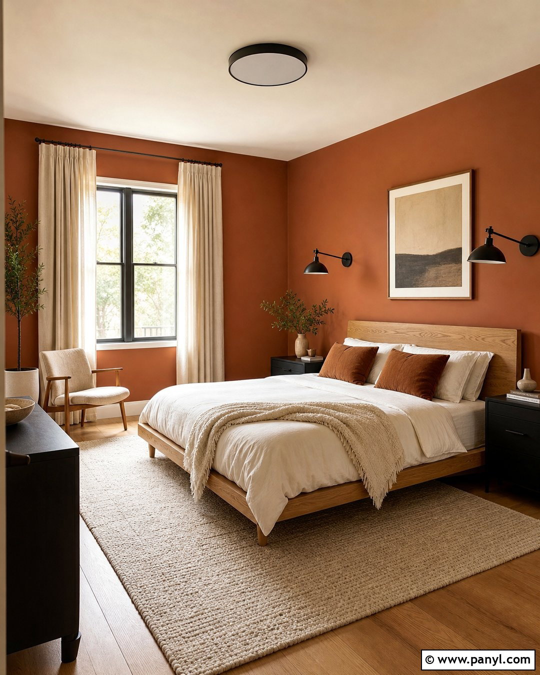 Terracotta Walls - 30 modern wall colors