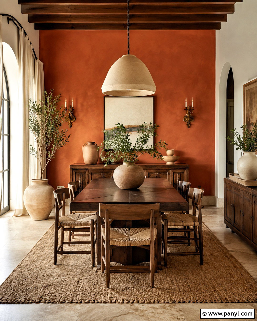 Terracotta Walls With Dark Wood Furniture - 20 What Color Walls Go With Dark Wood Furniture Ideas