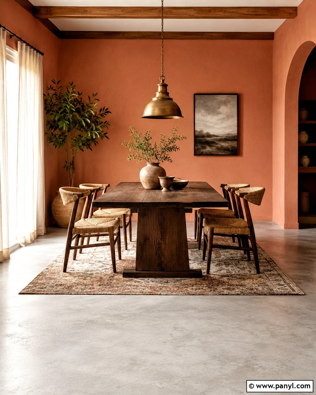 Terracotta Walls With Gray Flooring - 40 Wall Colors To Match Gray Flooring Ideas