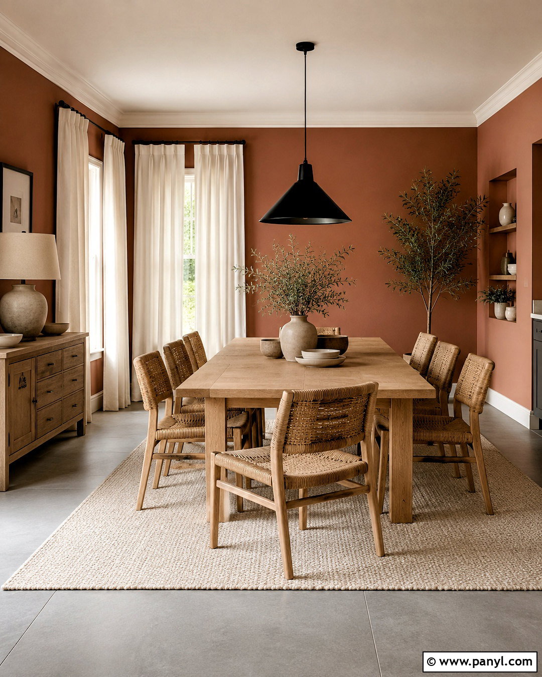 Terracotta Walls With Gray Floors - 20 Wall Paint With Gray Floors