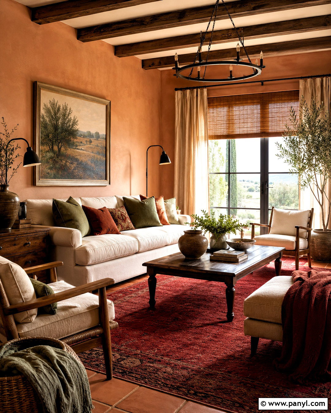 Terracotta Walls With Red Carpet - 20 What Color Walls Go With Red Carpet Ideas