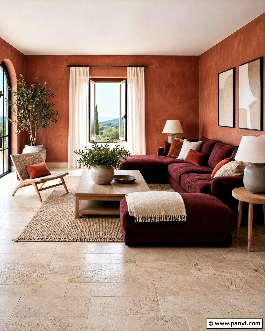 Terracotta Walls With Red Furniture - 20 What Color Walls Go With Red Furniture Ideas