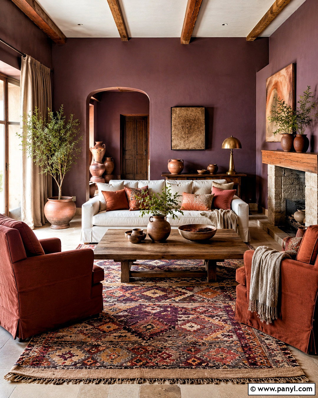 20 Colors That Go With Purple Walls for a Chic, Cohesive Look
