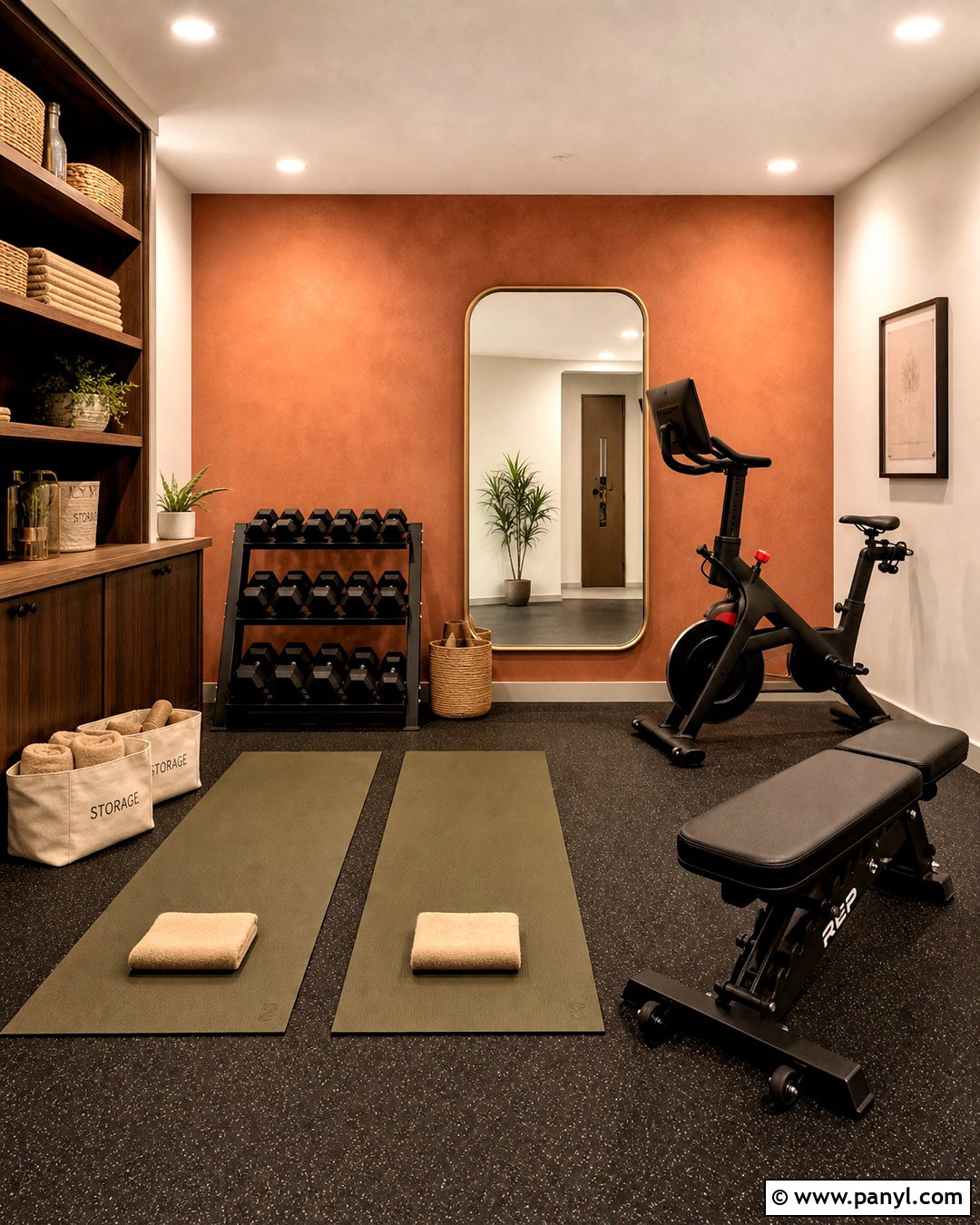 Terracotta Workout Room Paint - 20 workout room paint colors