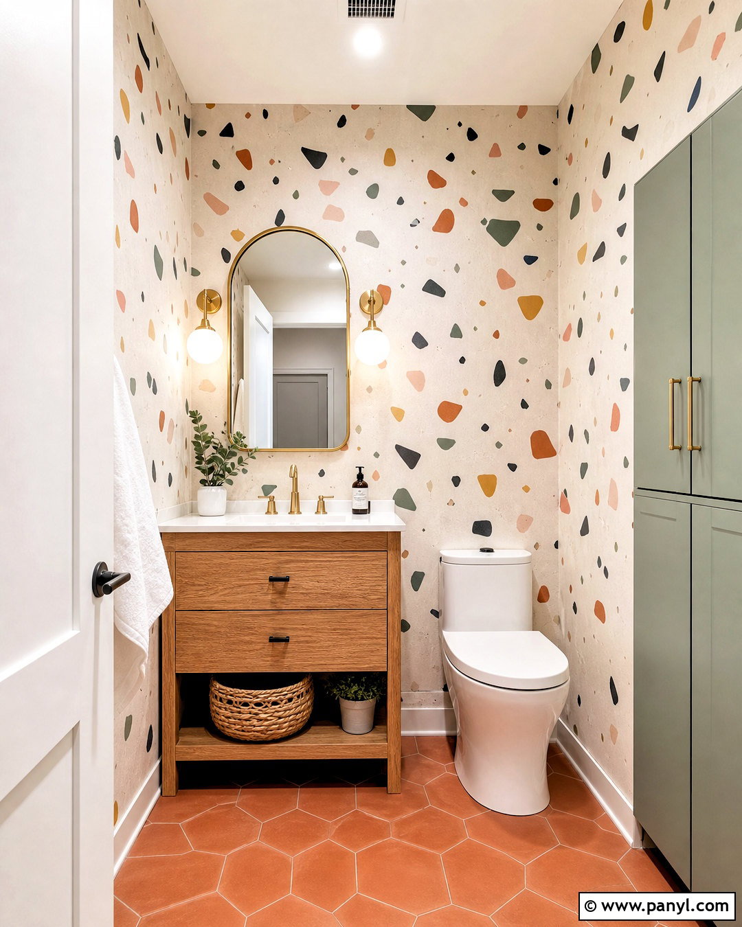 Terrazzo Wall Paint - 20 funky wall paint ideas