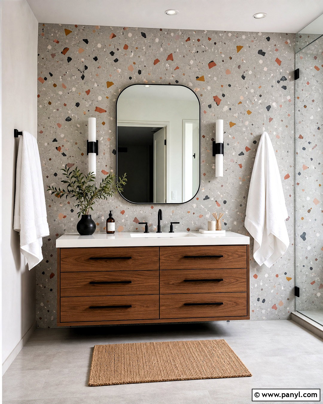 Terrazzo Wall Paint Pattern - 20 wall paint patterns