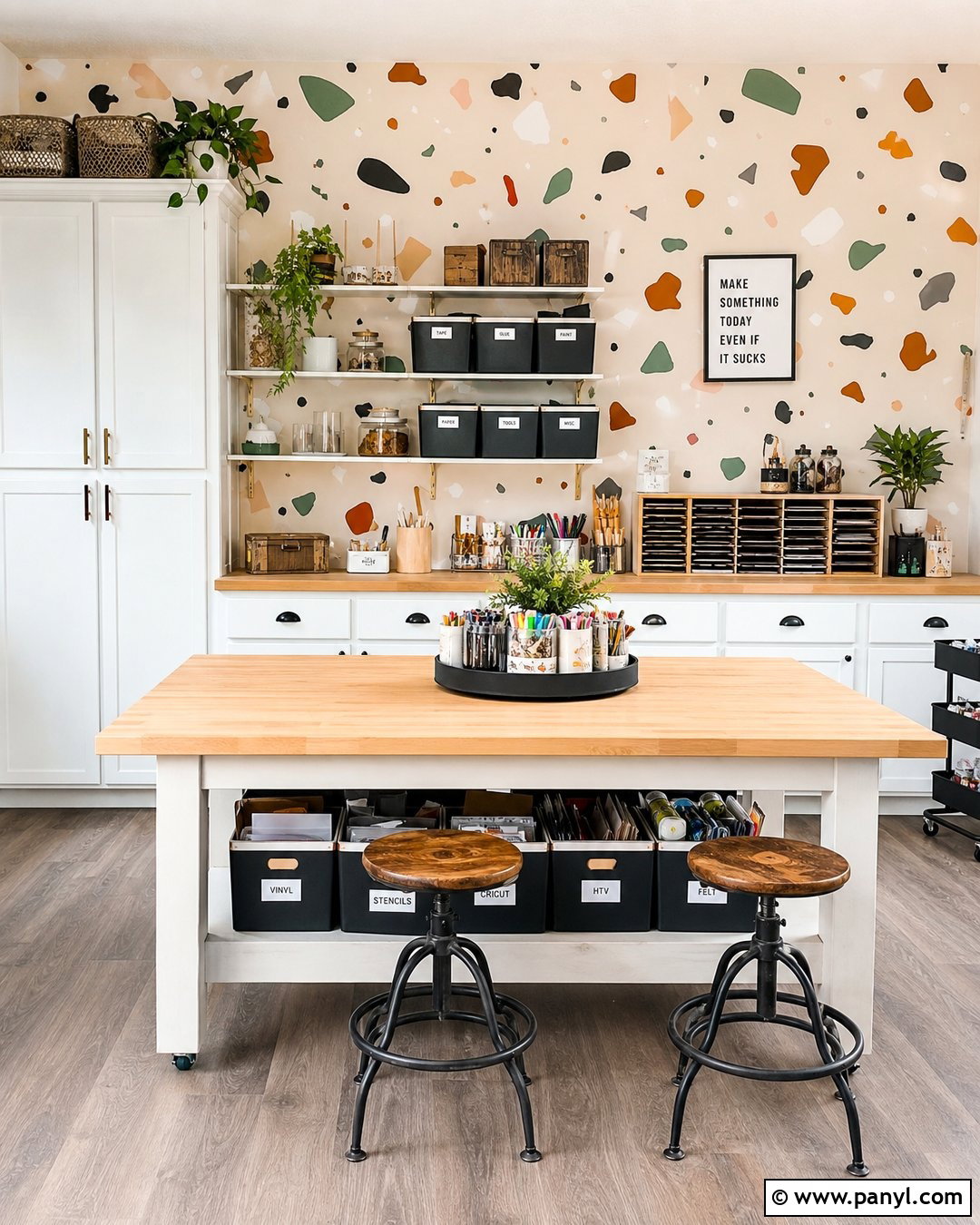 Terrazzo Wall Paint - 30 Paint On Wall Ideas