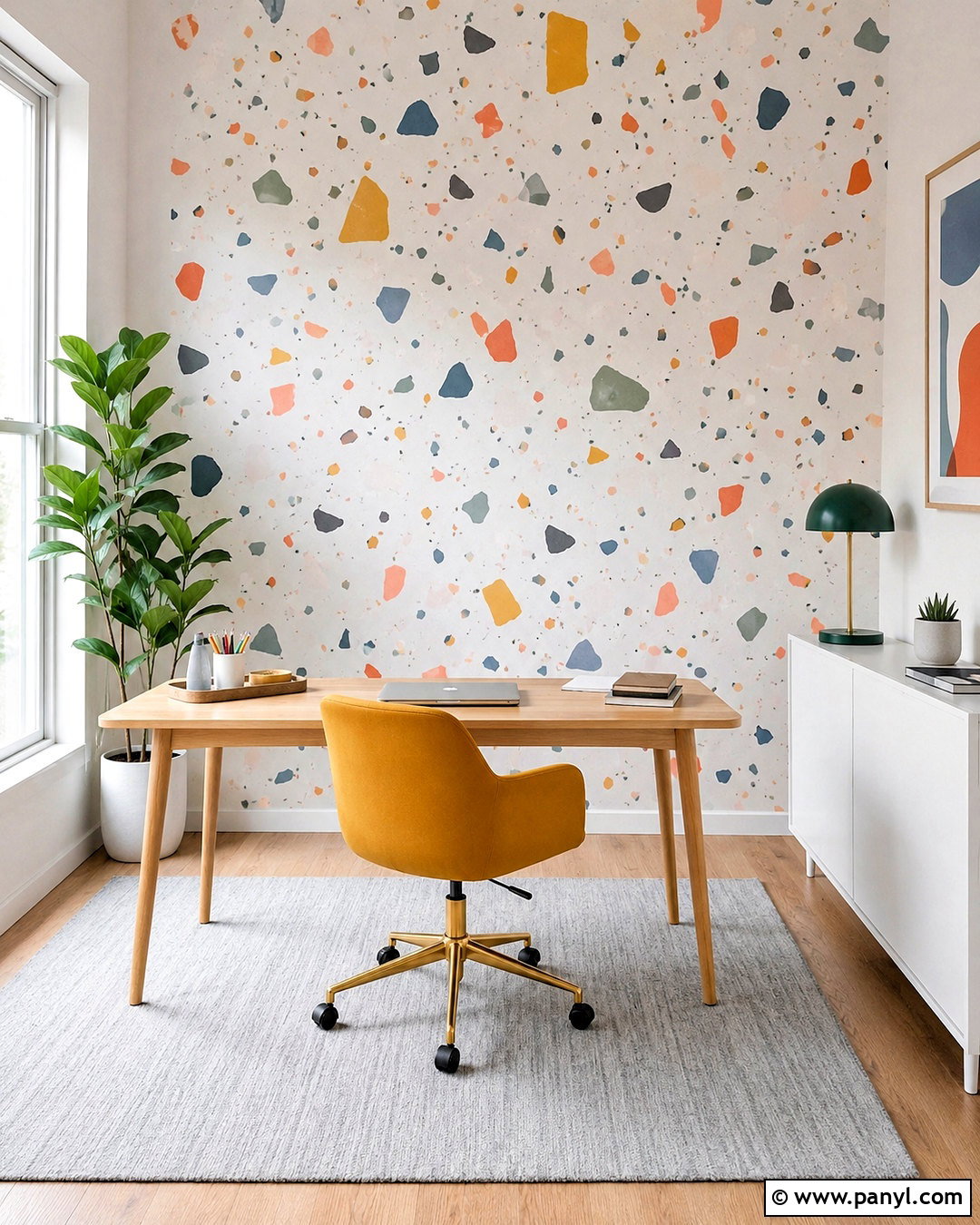 Terrazzo Wall Painting - 20 cool wall painting ideas