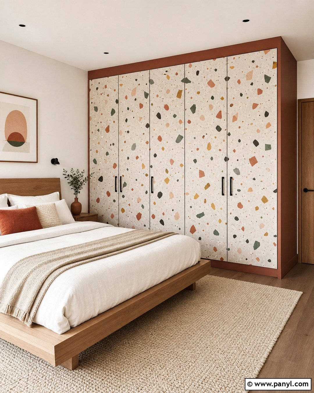 Terrazzo Wardrobe Wallpaper - 40 Wardrobe Wallpaper Ideas