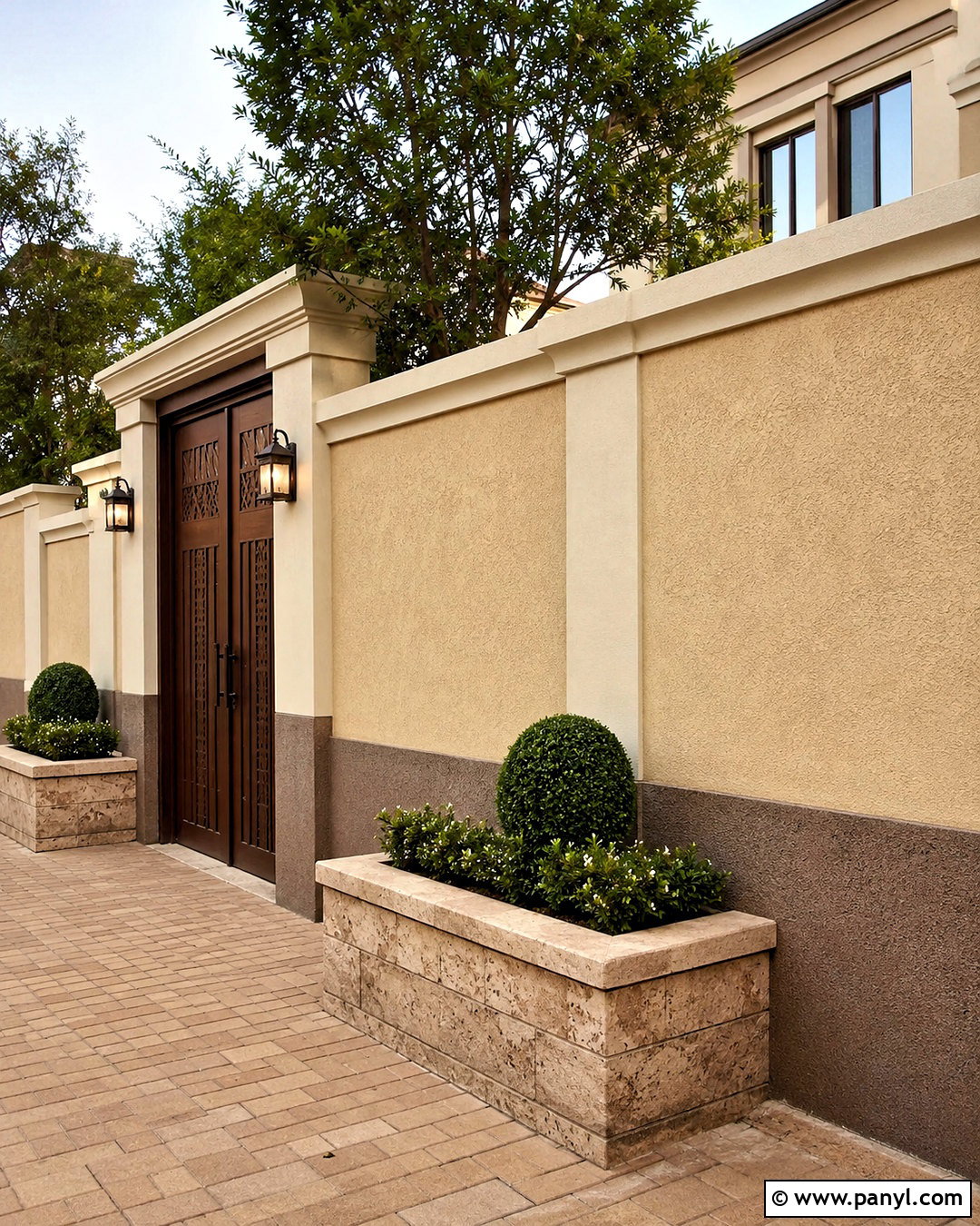 Textured Compound Wall Paint - 20 compound wall painting ideas
