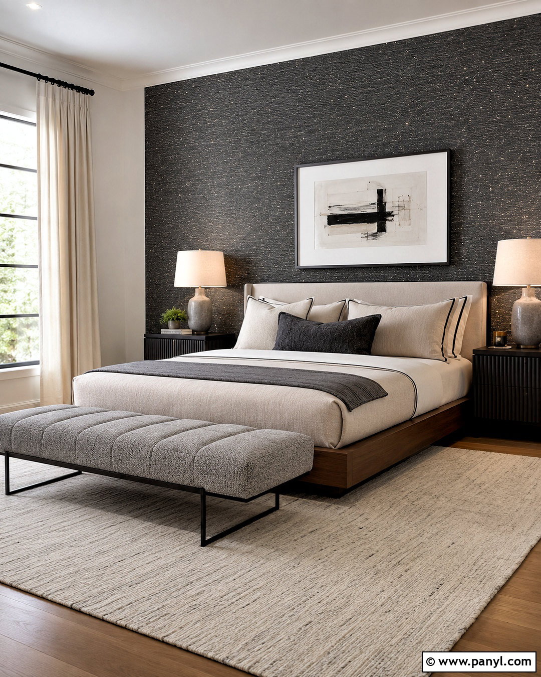 Textured Dark Glitter Wallpaper - 20 dark glitter wallpaper ideas